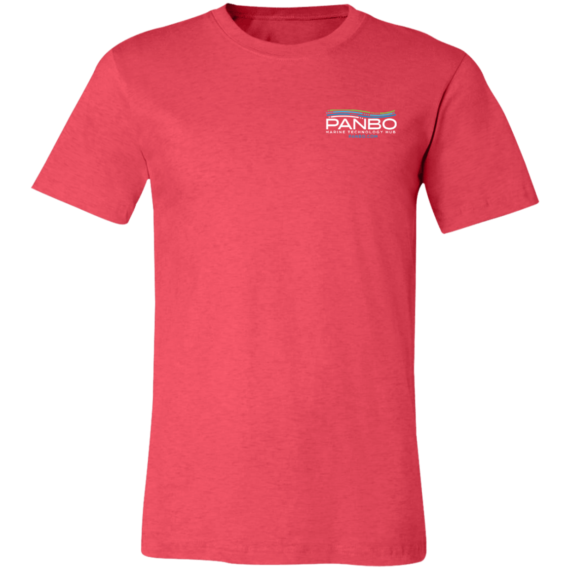 Bella and Canvas crew neck Panbo logo t-shirt