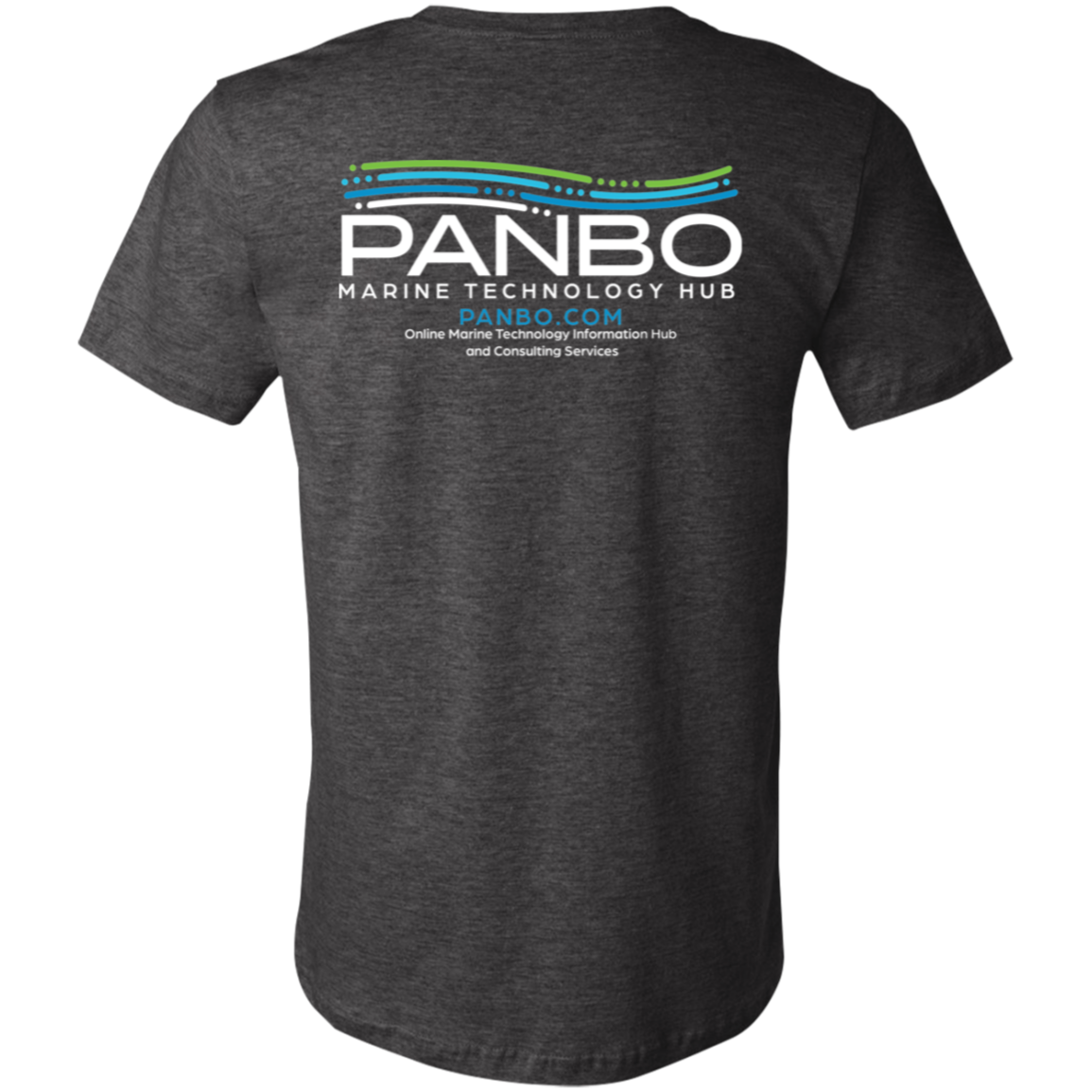 Bella and Canvas crew neck Panbo logo t-shirt