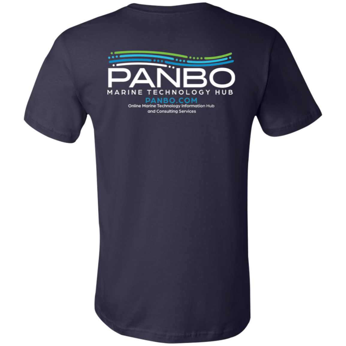 Bella and Canvas crew neck Panbo logo t-shirt