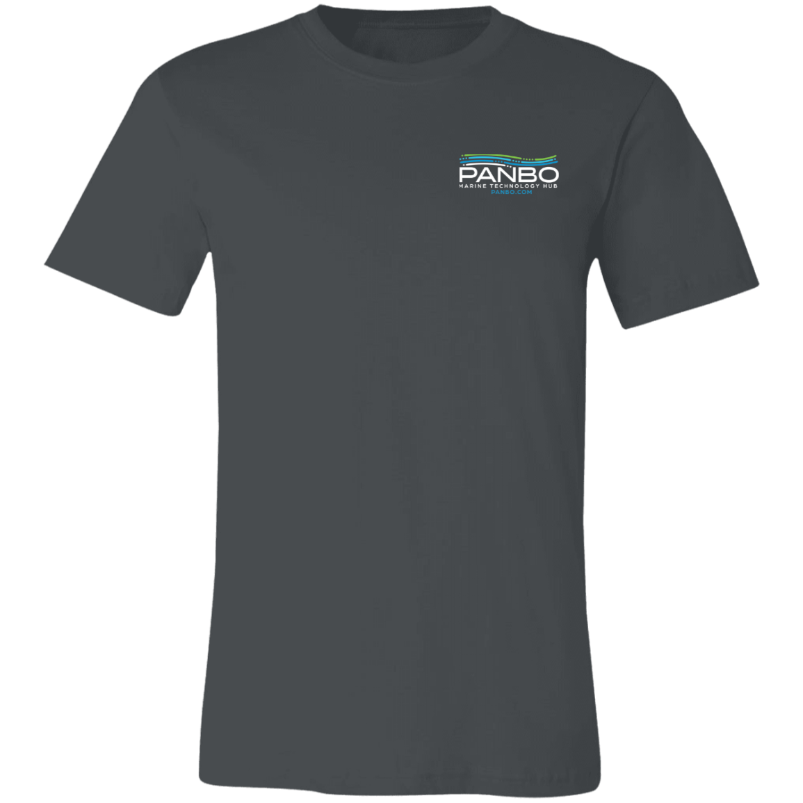 Bella and Canvas crew neck Panbo logo t-shirt