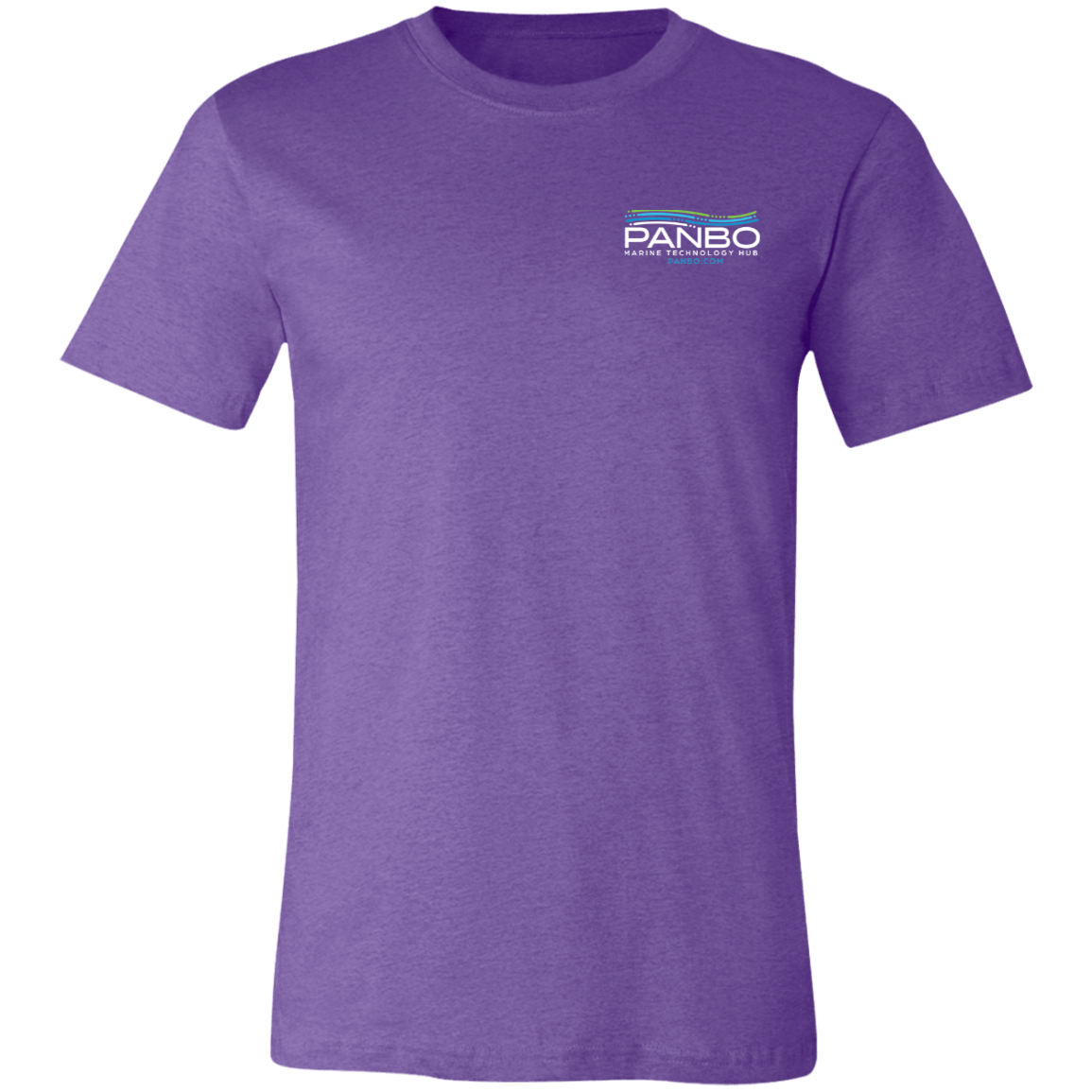Bella and Canvas crew neck Panbo logo t-shirt