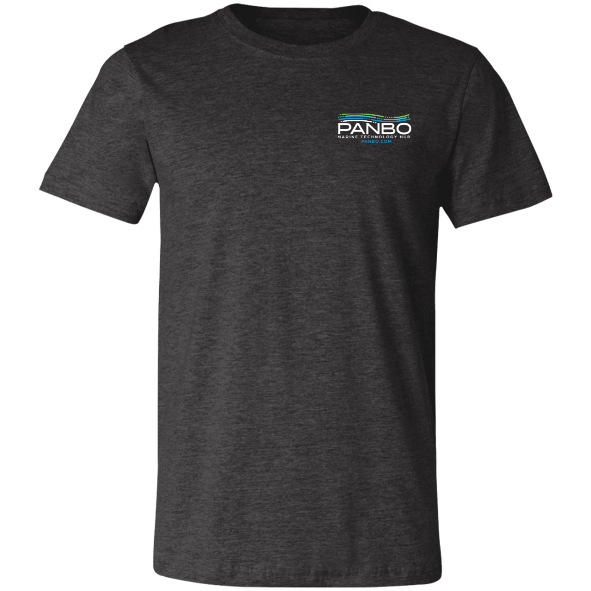 Bella and Canvas crew neck Panbo logo t-shirt