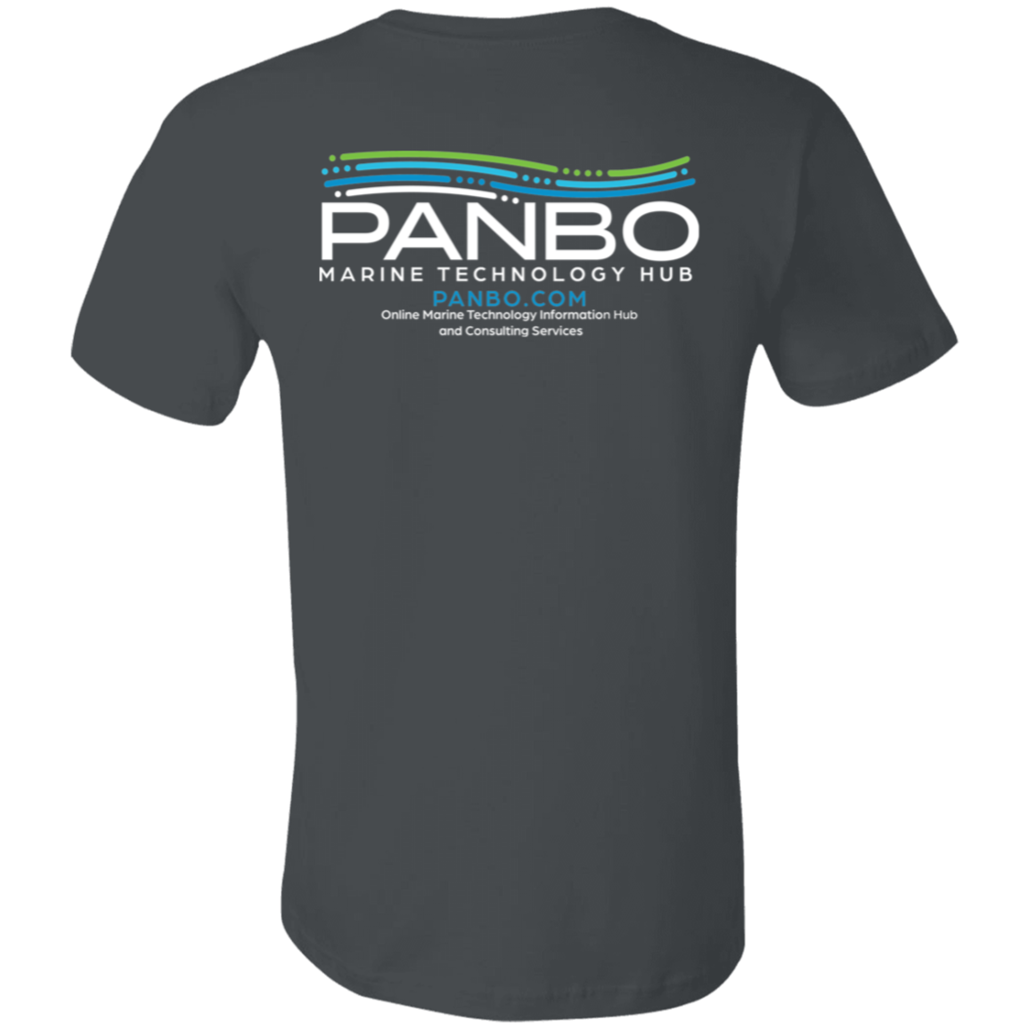 Bella and Canvas crew neck Panbo logo t-shirt