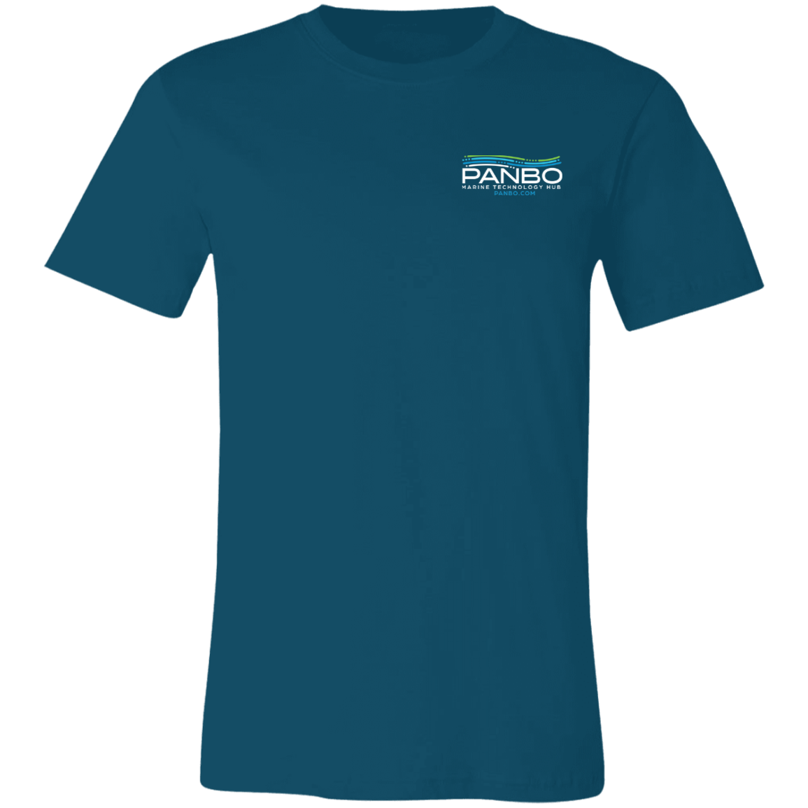Bella and Canvas crew neck Panbo logo t-shirt