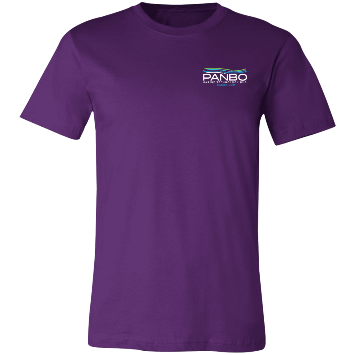 Bella and Canvas crew neck Panbo logo t-shirt