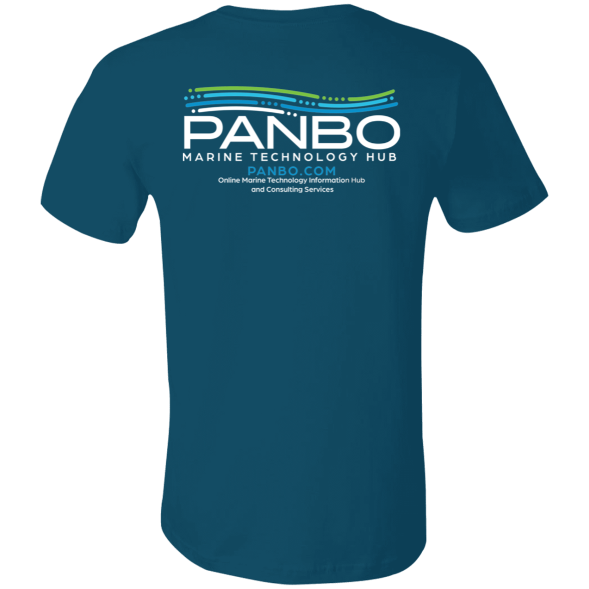 Bella and Canvas crew neck Panbo logo t-shirt